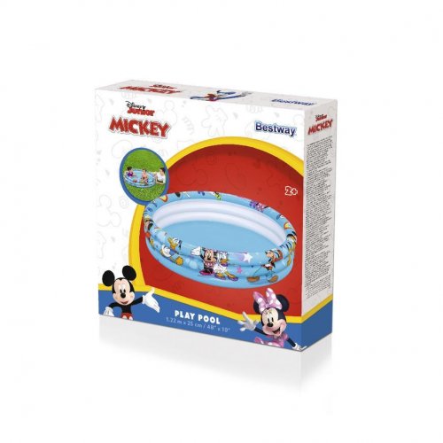 Bazen Bestway® 91007, Mickey&amp;Friends, otroški, napihljiv, 122x25 cm
