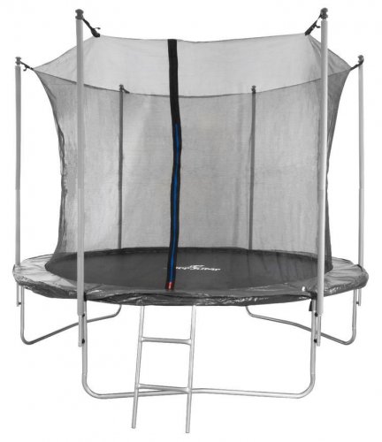 Siatka Skipjump GS10, wewnętrzna, na trampoliny, PE, czarna, 305 cm