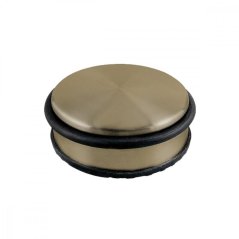 Zarážka/doraz dveří mosazné barvy, volně stojící