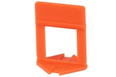 XL Strend Pro távtartó, kiegyenlítő, csempézés alatt, 2,0 mm, 13-22 mm, 100 darabos kiszerelés, műanyag, sötétvörös