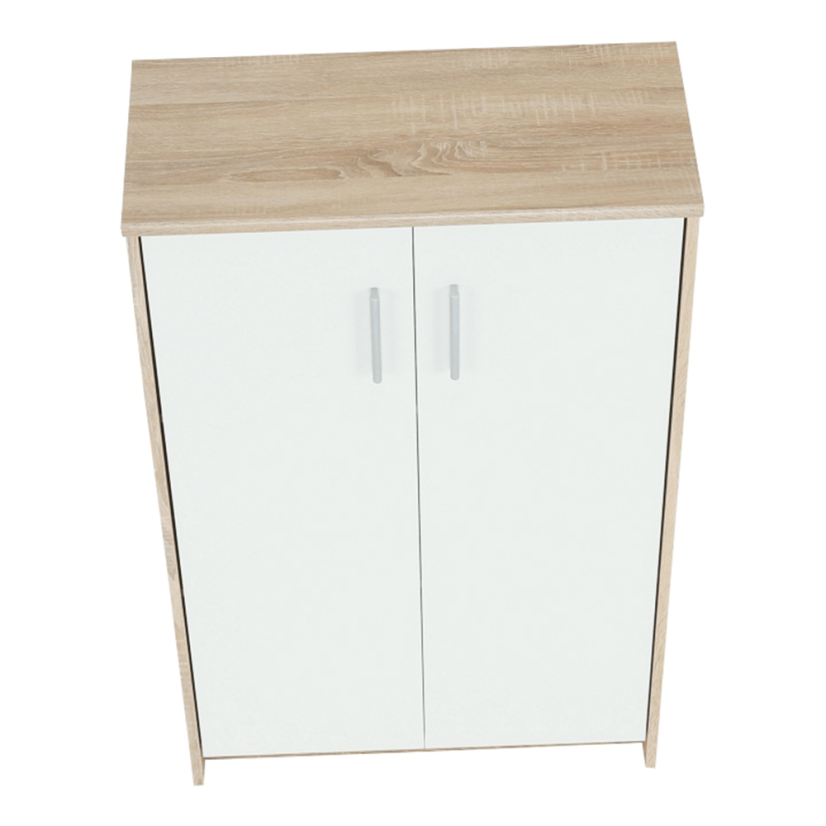 Büroschrank, Sonoma-Eiche/Weiß, JOHAN 2 NEW 13 JH033