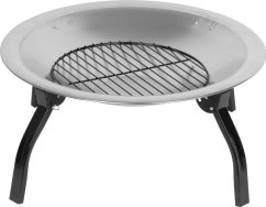 Strend Pro Mara Feuerstelle, BBQ, Metall, rund, 57x57x40 cm