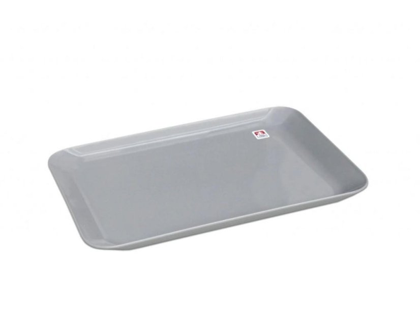Tablett UH 29x19 rechteckig grau