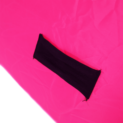 Geantă scaun gonflabilă / geanta leneşă, roz, LEBAG