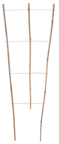 Rácskert BEK20 150x44 cm, virágtartó, bambusz