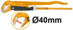 Cheie cu piuliță inferioară 40mm / 45 ° INGCO pentru sarcini grele