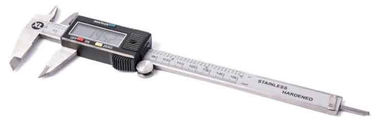 Messschieber digital 150/0,01 mm mit Schraube, XL-TOOLS