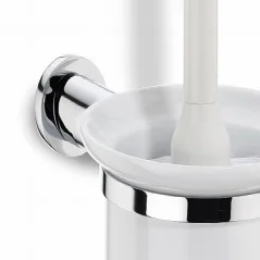 WC kefa s držiakom MAKIRA chrómovaná mosadz 43 cm