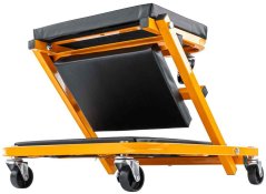 Scaun de atelier, capacitate de încărcare 150 kg, PM-LWS-150T, POWERMAT