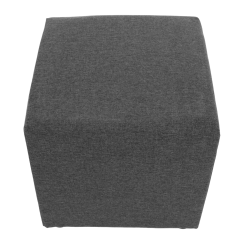 Stołek, tkanina Savana, szary, REGOR