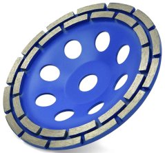 Diamantni brus 180 x 22 mm dvoredni, brez navoja, GEKO (akce)