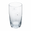 TEMPO-KONDELA HÓpehely ital, vizespoharak, 4 db-os készlet, kristályokkal, 460 ml