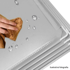 Modularer Kinderschrank, blau/Kindermuster, EDRIN