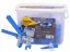 Szintező készlet Strend Pro LS511 StarterKIT, 100x 1 mm távtartó + 100x ék + fogó