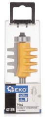 Stopková drážkovacia fréza s ložiskom do dreva 4x38 mm, stopka 8 mm, GEKO
