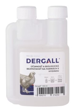 DERGALL® 100 ml, prostriedok proti parazitom na hydinu