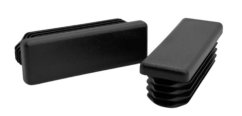 Belső fedőlap 60x20 mm, fekete (akce)