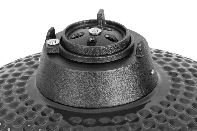 Grill Strend Pro Kamado Egg 21";, Durchmesser 46,7 cm, Grillhöhe 91 cm, schwarz, 130x73x122 cm