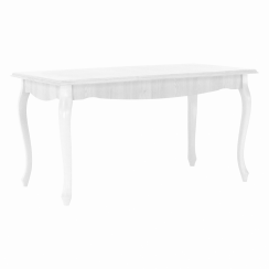 Stół do jadalni DA19, biała sosna, 146x76 cm, VILAR