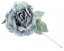 Kvet MagicHome, pivónia s listom, zelená, stonka, veľkosť kvetu: 12 cm, dĺžka kvetu: 23 cm, bal. 6 ks