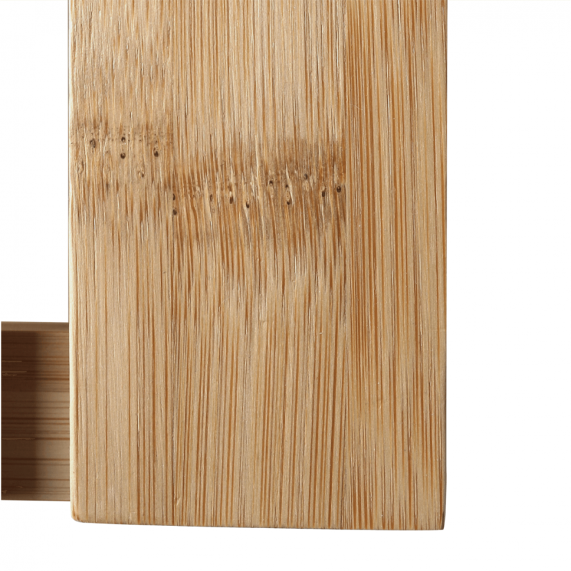 Rutschfeste Matte für das Badezimmer, naturlackierter Bambus, KLERA
