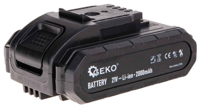 Akku-Vibrationssauger für Fliesen und Pflaster, 2x 21V Akku, GEKO