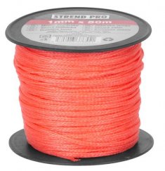 Strend Pro rotes Seil, 2,0 mm, 50 m, Mauerwerk