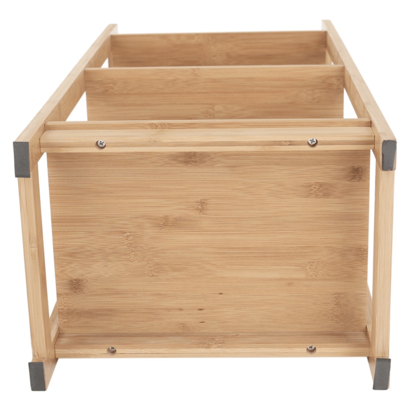 Regal mit 3 Ablagen, Naturbambus, IMPEROR TYP 1