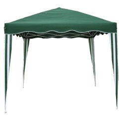 Gazebo 295x295cm, hitro montaža zelena GARDENKUS