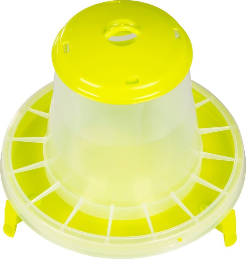 Futterautomat Novital 2203AF, 5,25 Liter, für Geflügel, Kunststoff, mit Beinen