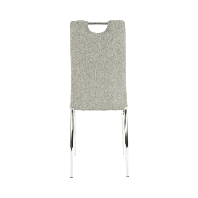 Esszimmerstuhl, Highlight Beige/Chrom, OLIVA NEU