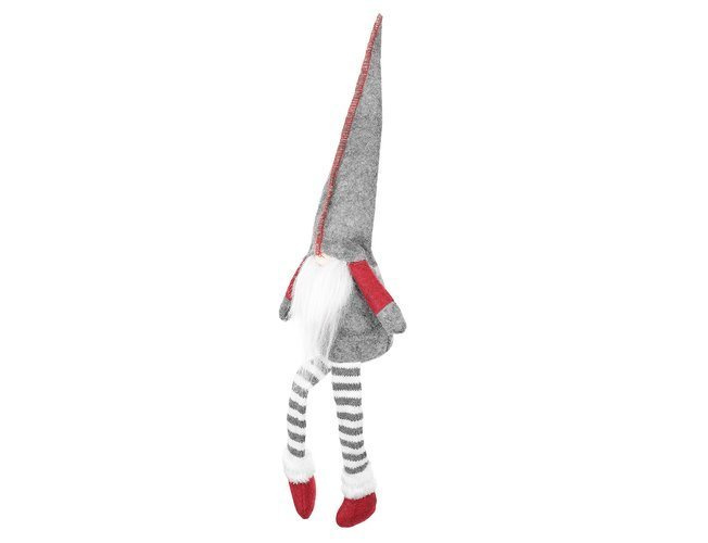 Sitzender grauer Elf