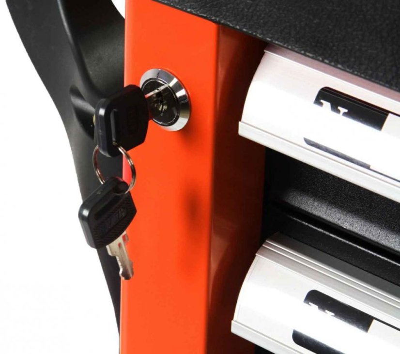 Werkzeugschrank mit 7 Schubladen, bestückt mit Werkzeug, 298-teilig, BJC