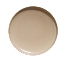 Talerz deserowy porcelanowy 19cm MODERNA puder