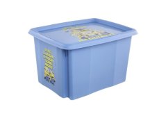 MIMONI gyermek tárolódoboz fedéllel, 30 l