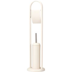 WC sada ve stojanu 80 cm bílá