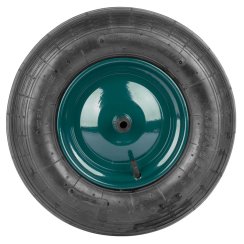 Roată de marfă WBw 12, pentru o roabă, gonflabilă, carcasă din plastic, de rezervă fără axă