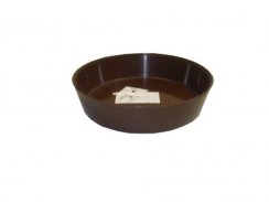 Zdjela ispod saksije UH o12cm smeđa K27 KLC