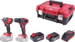Set Worcraft XCUBE031 ShareSYS Toolbox, uťahovák 450 Nm, skrutkovač 50 Nm, 1x 2.0 Ah akumulátor + 1x 4.0 Ah akumulátor, 1x nabíjačka
