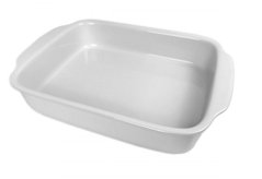 Pekač 39x28,5x6,5 porcelan II.Kakovost