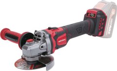 Worcraft CAG-S20LiBE-125 sarokcsiszoló, 125 mm, fordulatszám-szabályozással, 20 V-os lítium-ion akkumulátorral, szénkefe nélküli