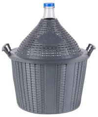 Demižón Strend Pro Cada Inco, 34 lit. staklena demižona za vino i rakiju, plastični poklopac