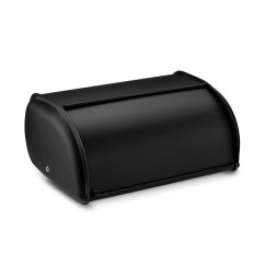 Edelstahl-Brotkasten 35,5x23x14,5cm schwarz