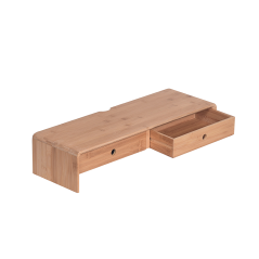 Stojak pod monitor, bambus, naturalny, ELARO TYP 2