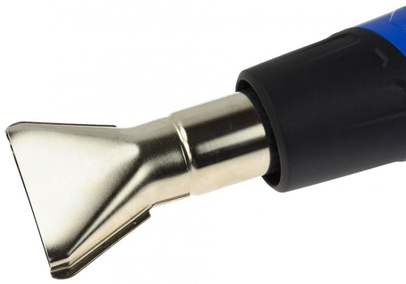 Heißluftpistole 2.000 W, 4 Düsen, 2 Temperaturstufen, 350/550 C°, Schutzhülle, GEKO