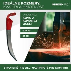coasă Sobol 0500 mm, forjată, pentru iarbă