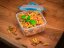 Dóza MagicHome Lunchbox, 1,2 lit, sada 3 ks, čtvercová, Clip