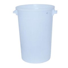 Beczka 120l biała plastikowa KLC