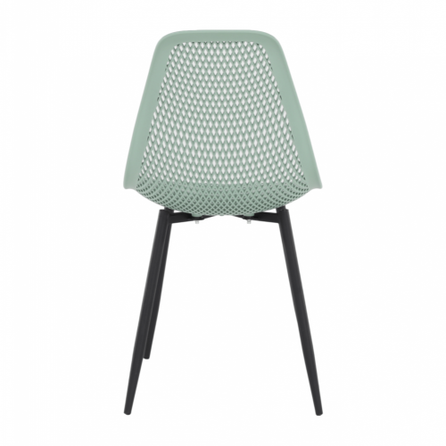 Jídelní židle, zelená/černá, TEGRA TYP 2