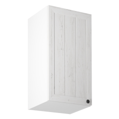 Oberschrank G40, links, Weiß/Andersenkiefer, PROVANCE